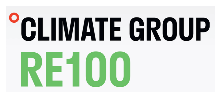 New CSR - RE100 100% renewable electricity target