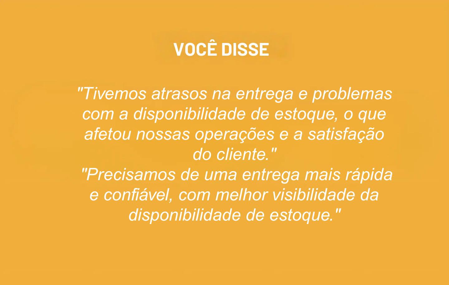 Delivery and Stock Availability