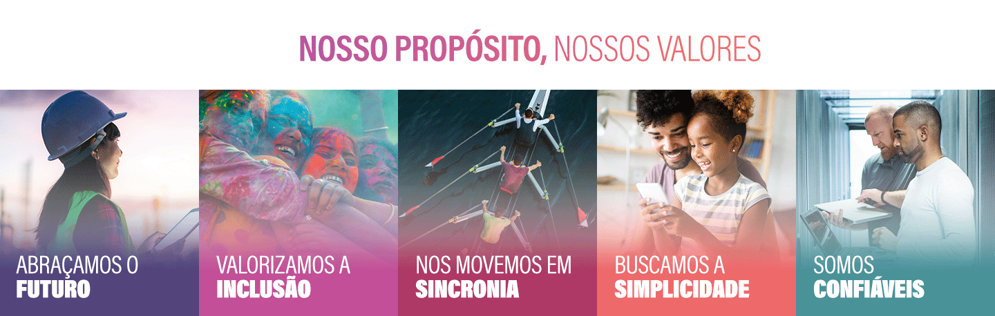Nosso propósito, nossos valores