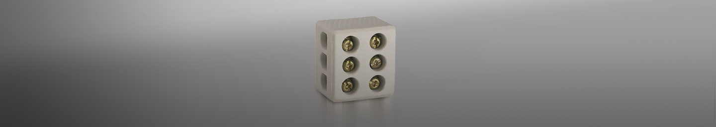 Conetores em Porcelana